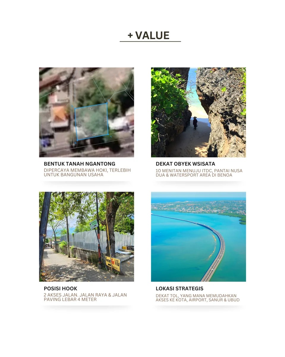 DO 60 - LAND FOR SALE IN NUSA DUA BALI