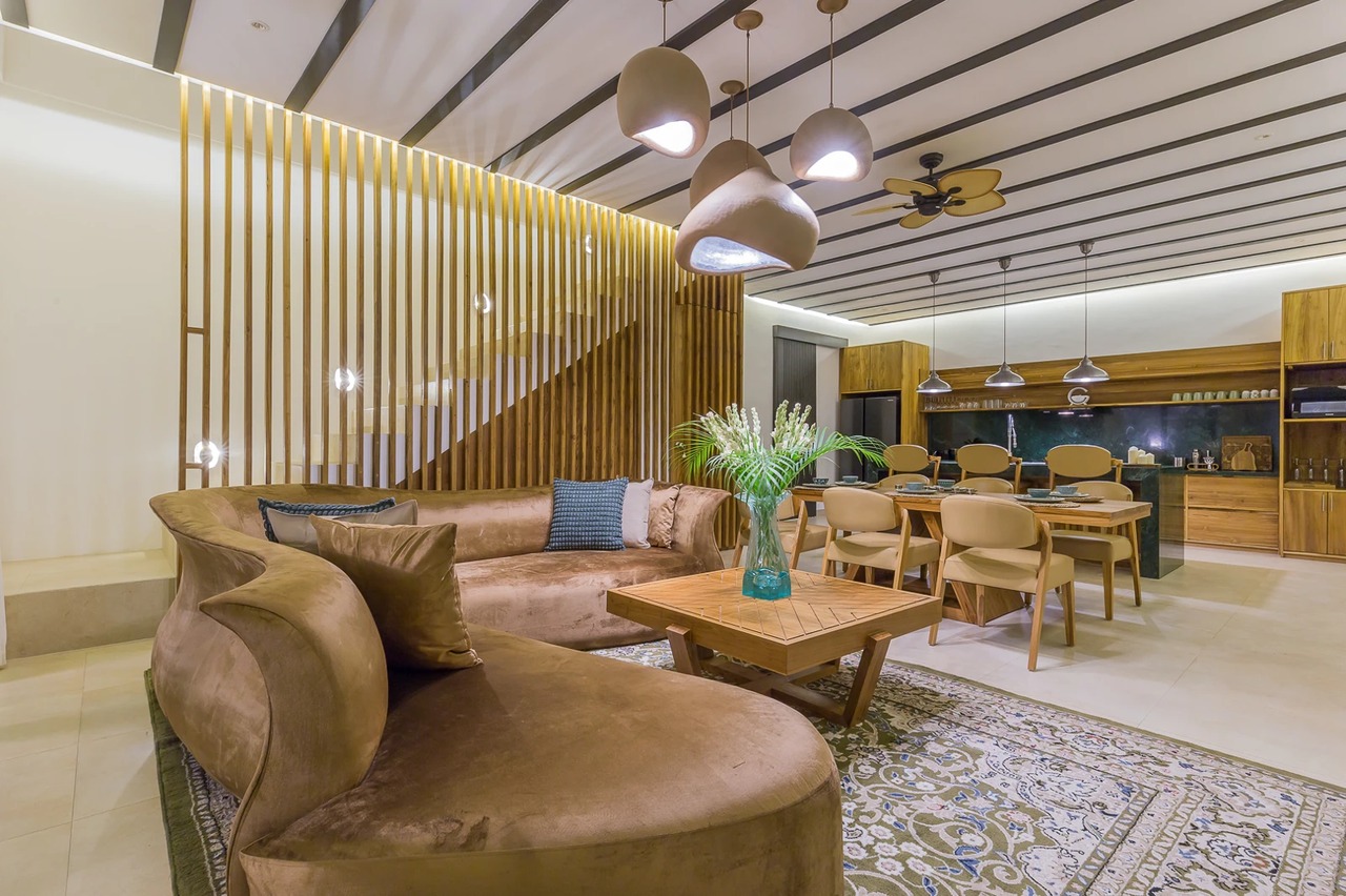 Serene Jade-Toned 3BR Designer Villa