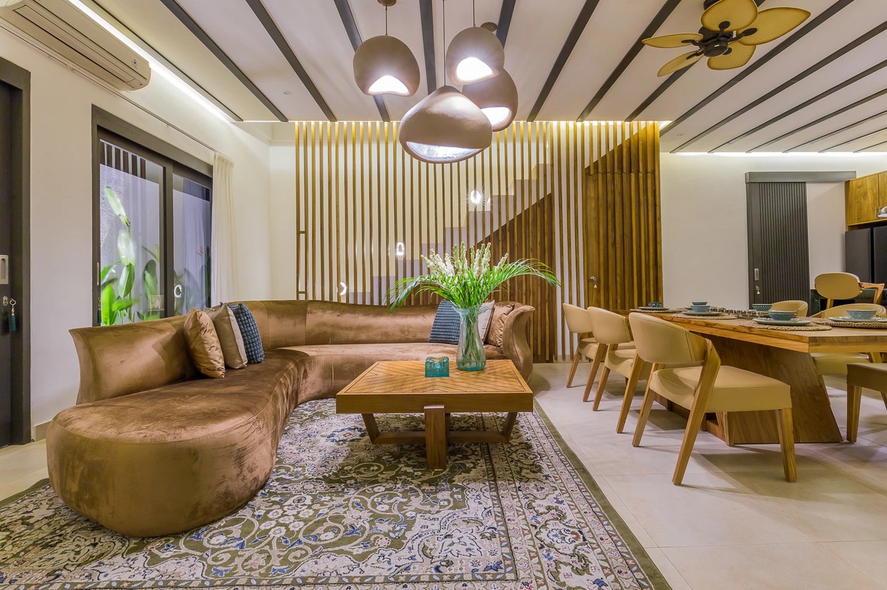 Serene Jade-Toned 3BR Designer Villa