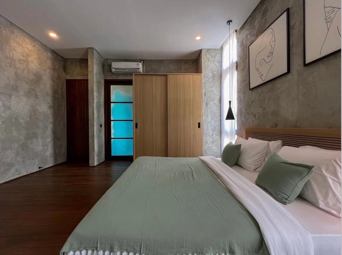 Loft 2BR Villa w/ Rooftop Patio and Rice