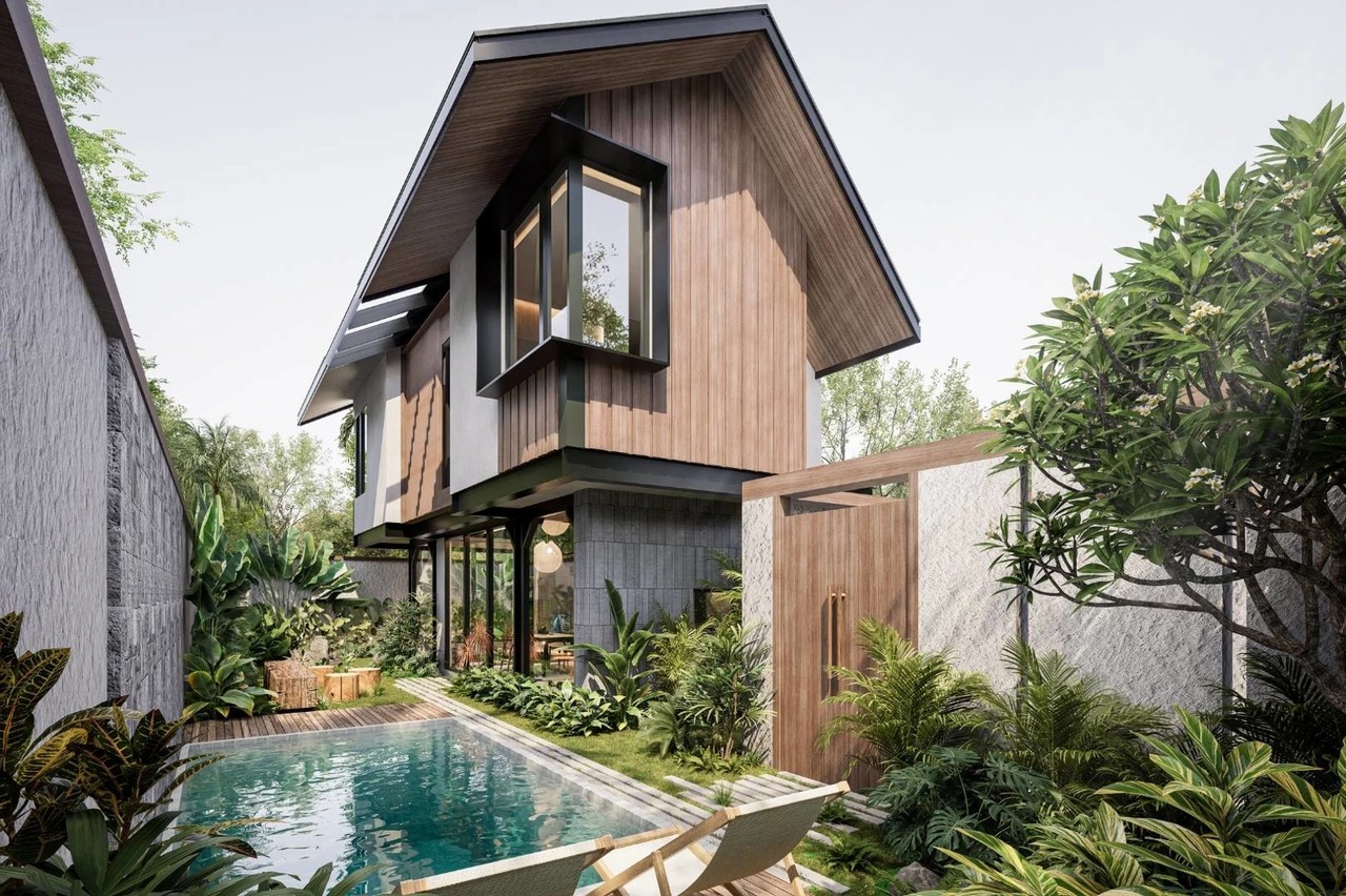 Industrial Villa 2 bedrooms Kedungu