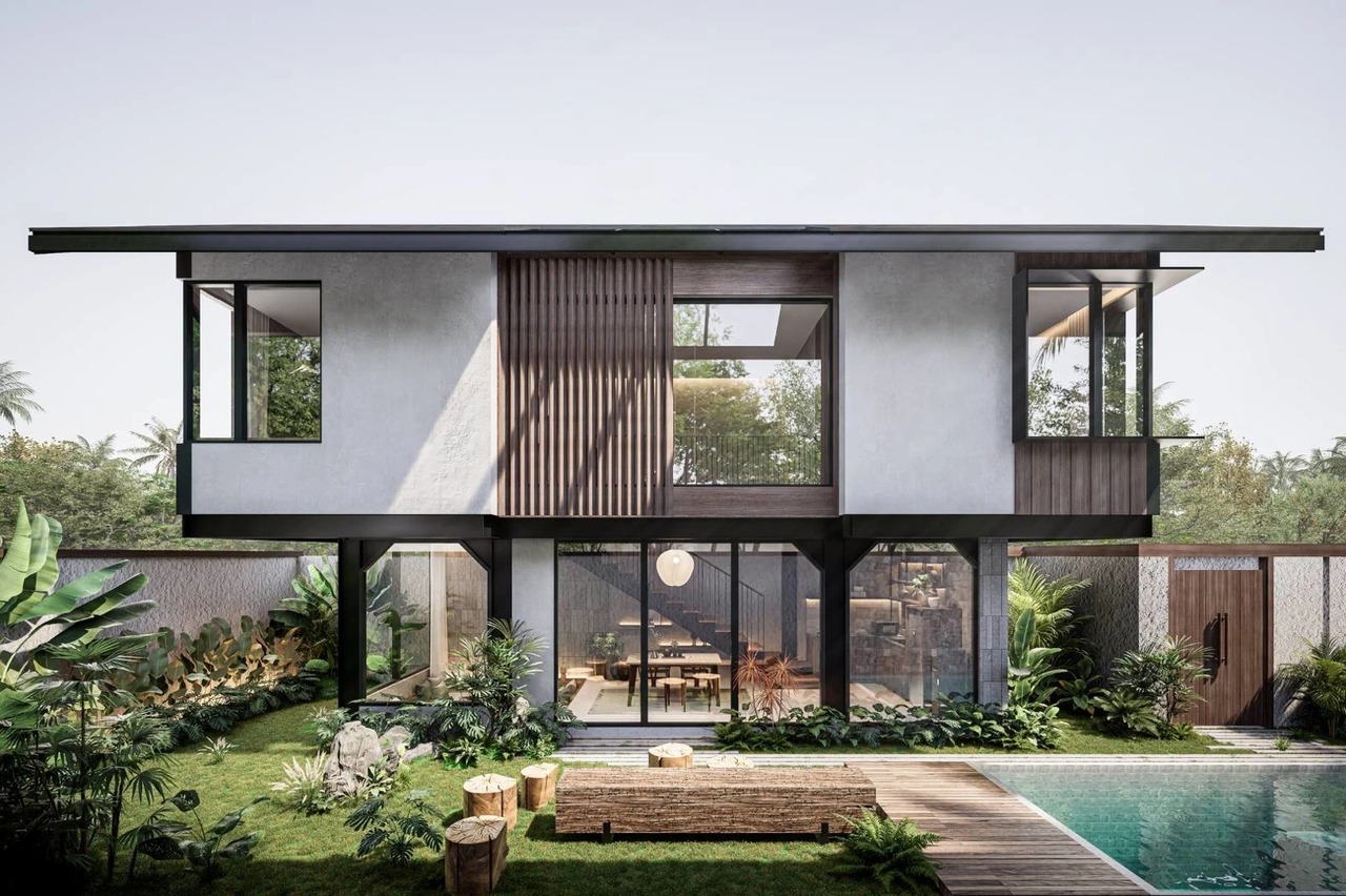 Industrial Villa 2 bedrooms Kedungu
