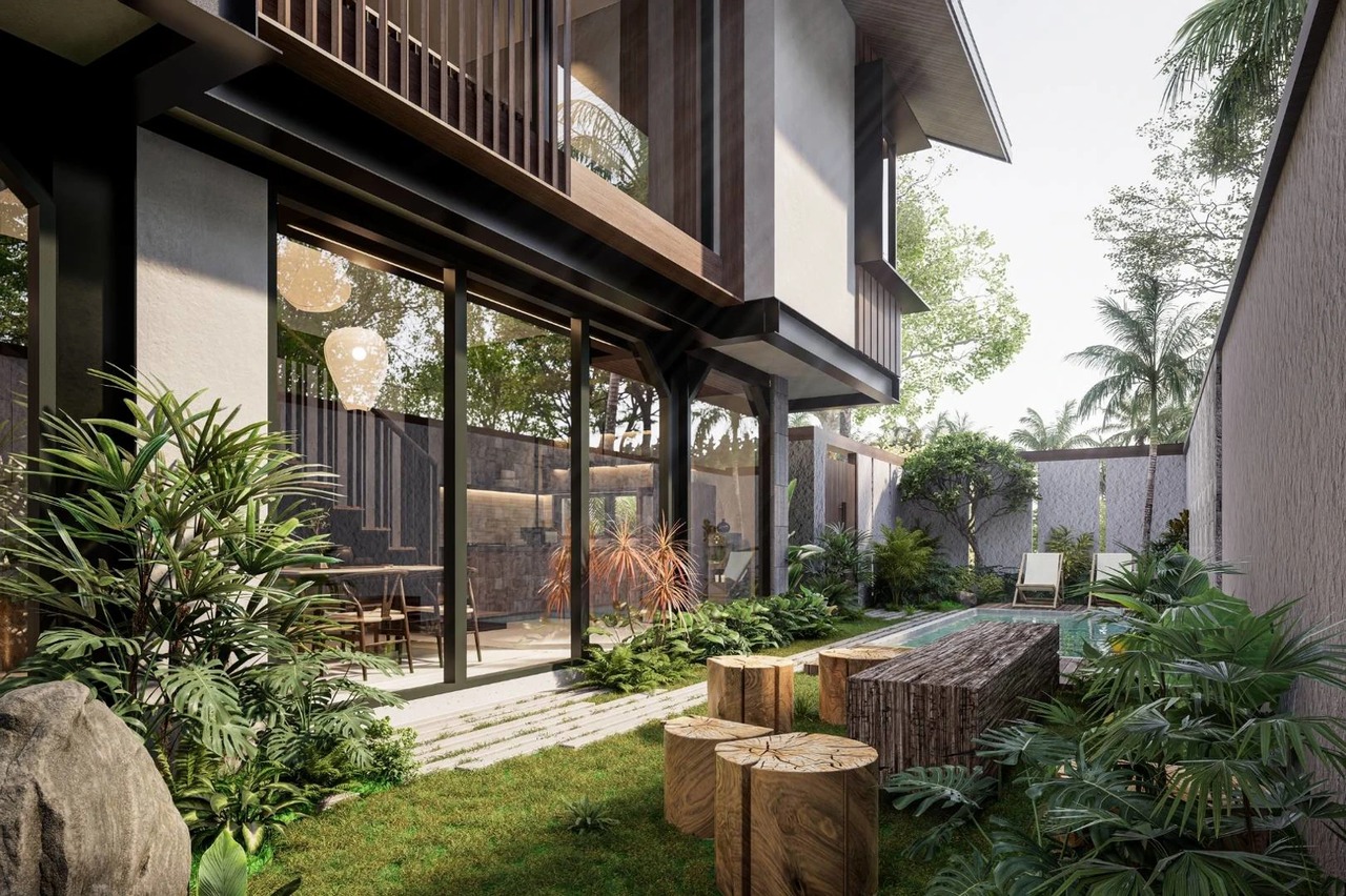 Industrial Villa 2 bedrooms Kedungu