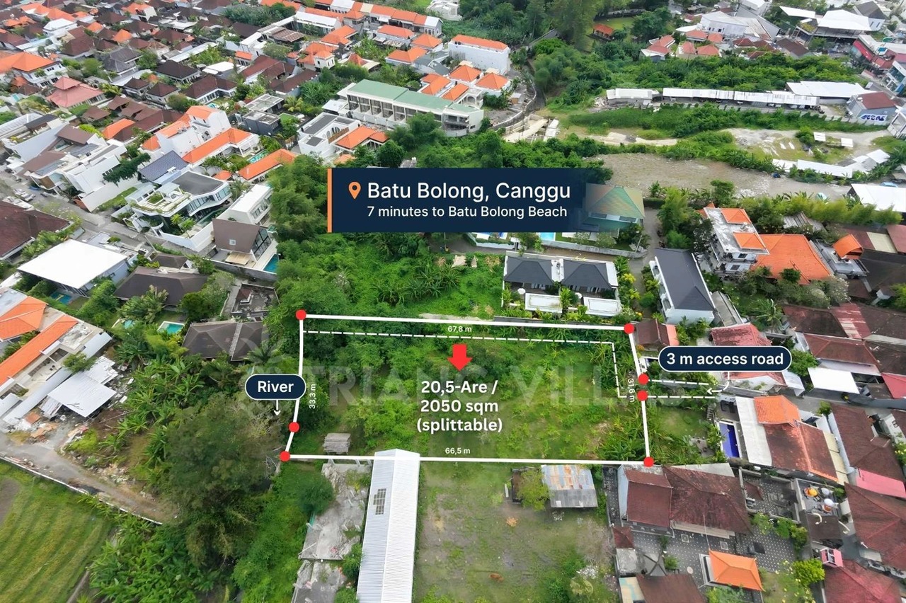 20,5-Are Splittable Land For Lease