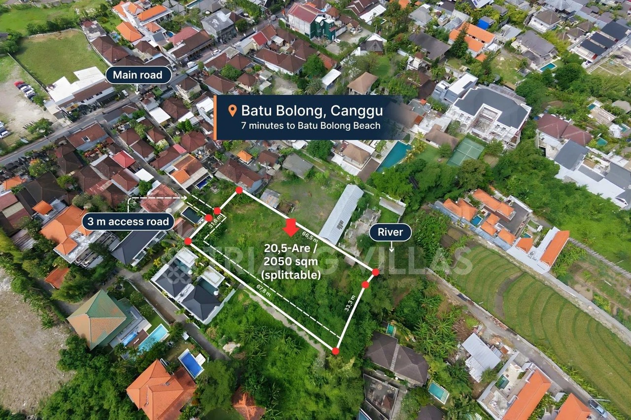 20,5-Are Splittable Land For Lease