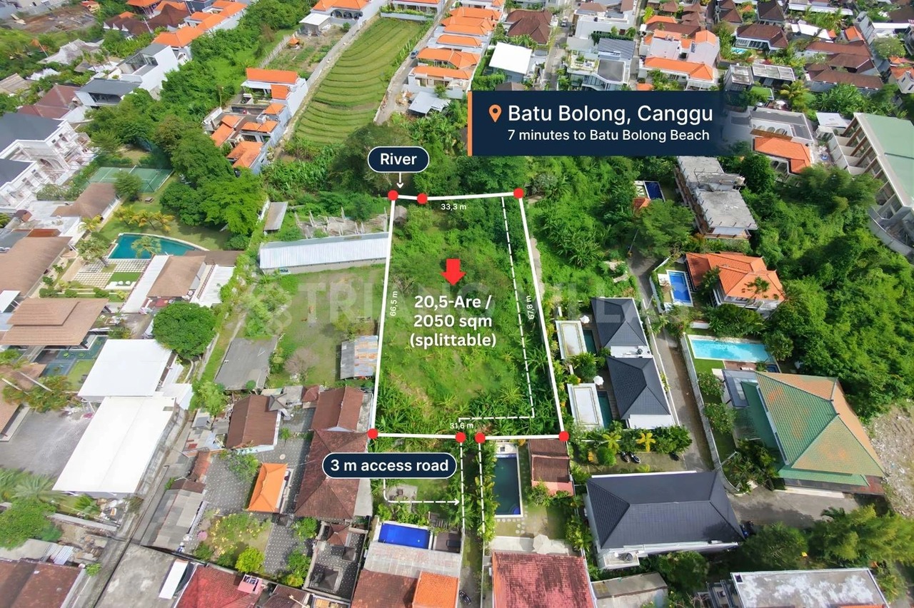 20,5-Are Splittable Land For Lease
