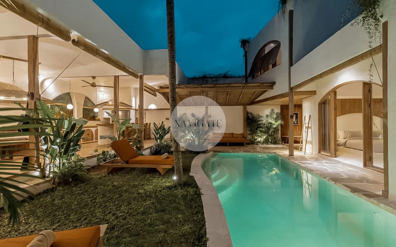 Villa Del Rio | Tropical 3Br Umalas
