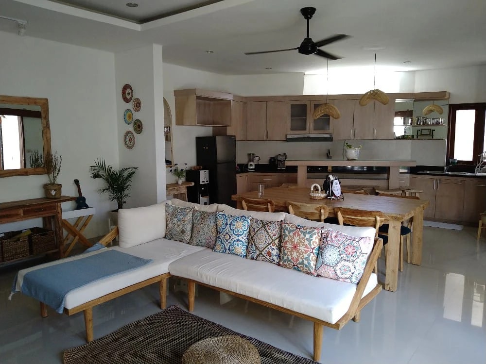 Modern 3BR Villa w/ Rice Field Views