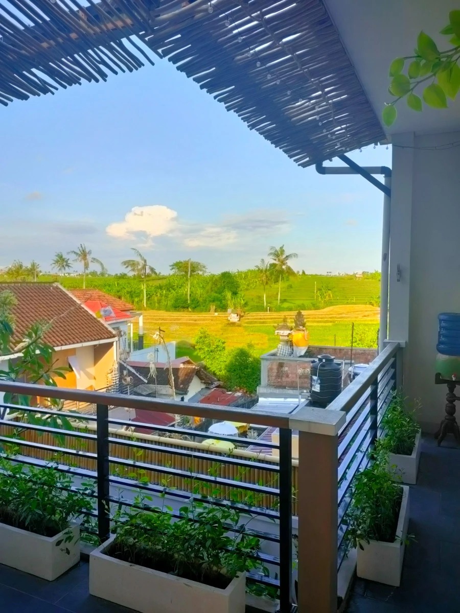 Modern 3BR Villa w/ Rice Field Views