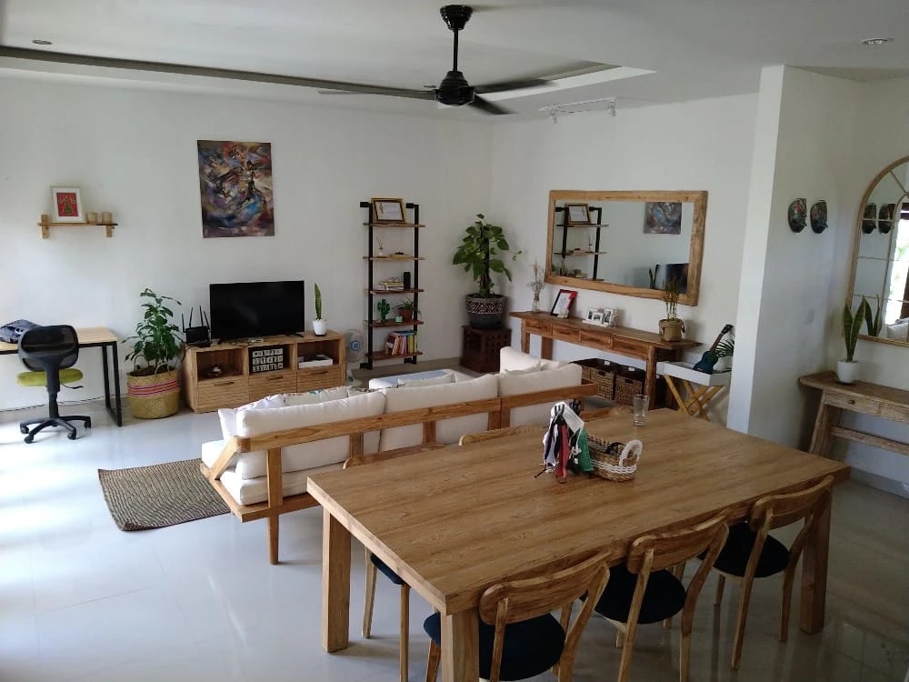 Modern 3BR Villa w/ Rice Field Views