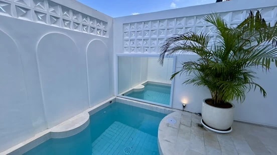 Brand new, sunny 2BR villa near Melasti Beach