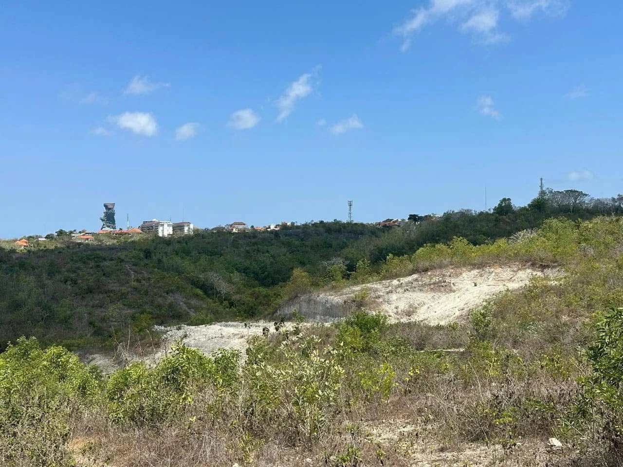 Land for sale balangan beach
