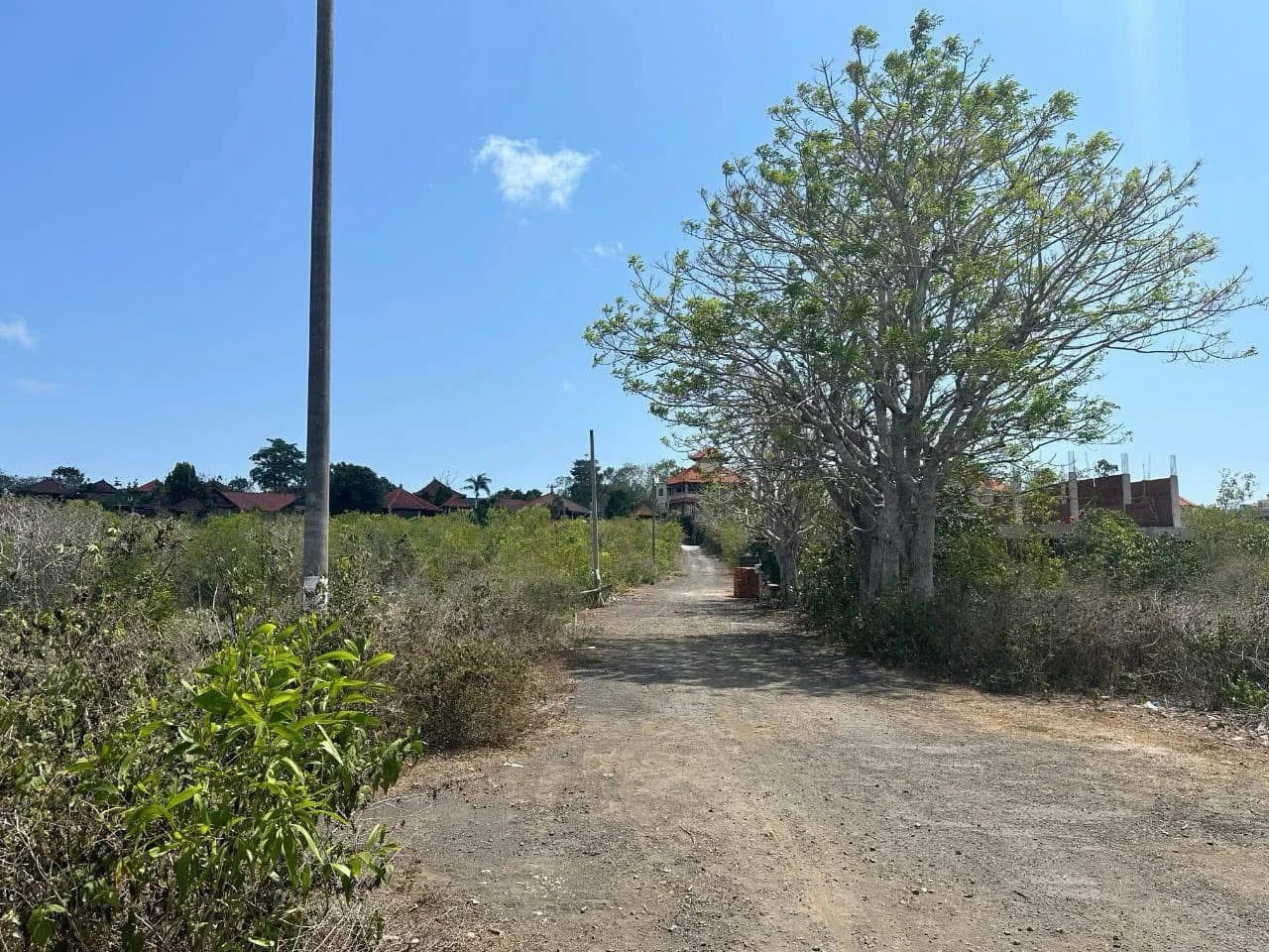 Land for sale balangan beach