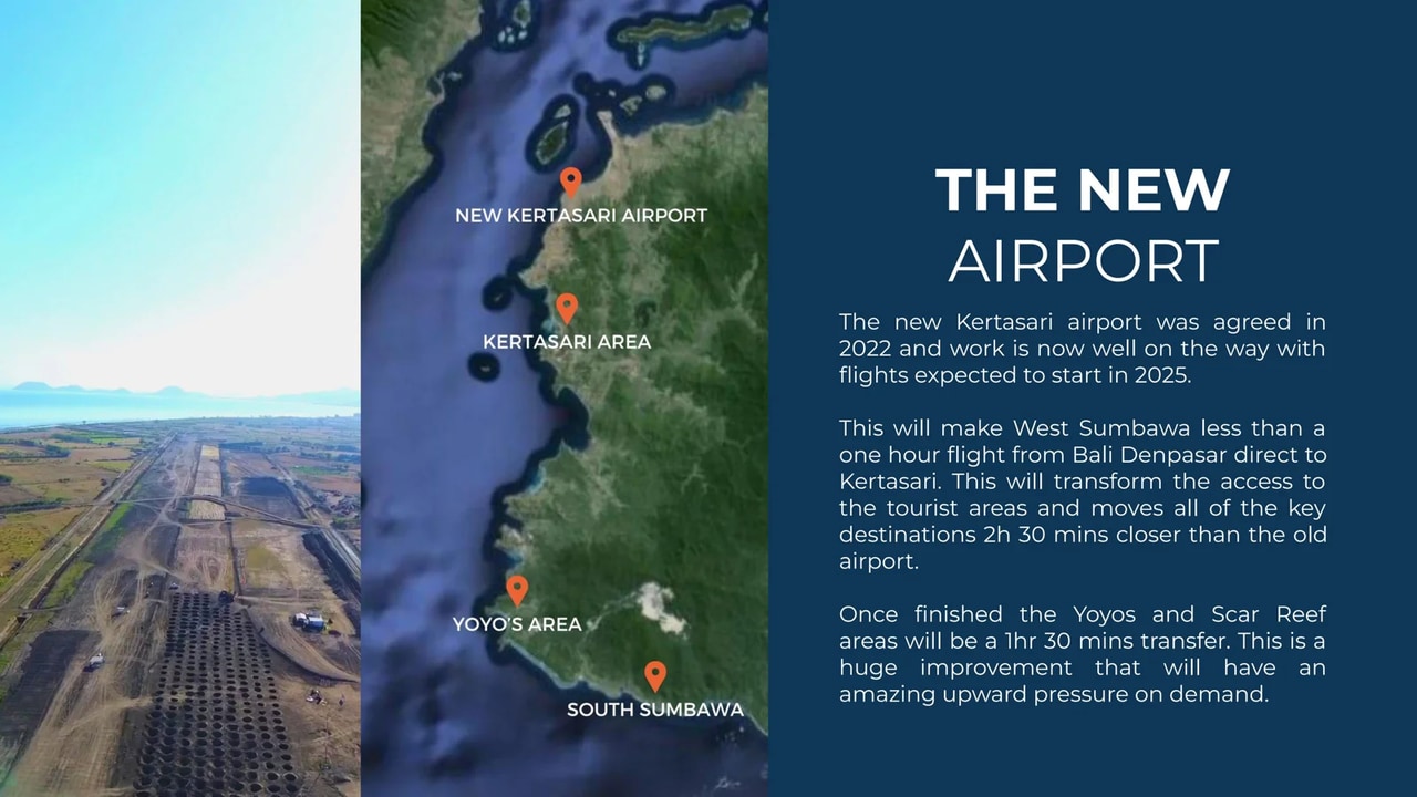 WEST SUMBAWA, Rinjani Reach, 600m² Land