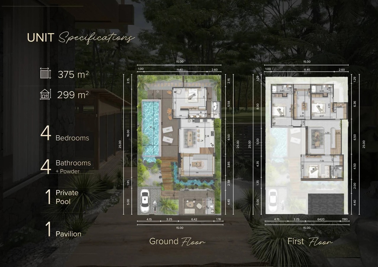 LEASEHOLD OFFPLAN VILLA 4 BEDROOM UMALAS