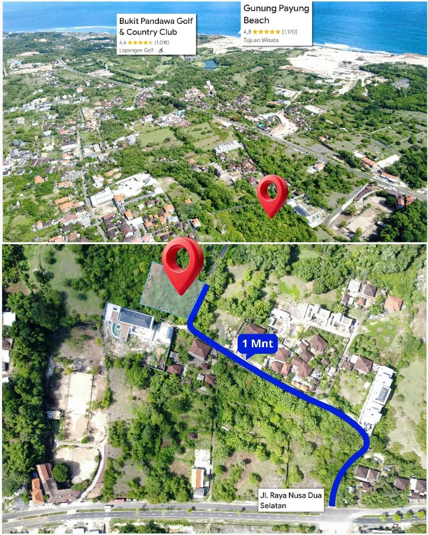 DO 132 - LAND FOR SALE IN KUTUH BALI