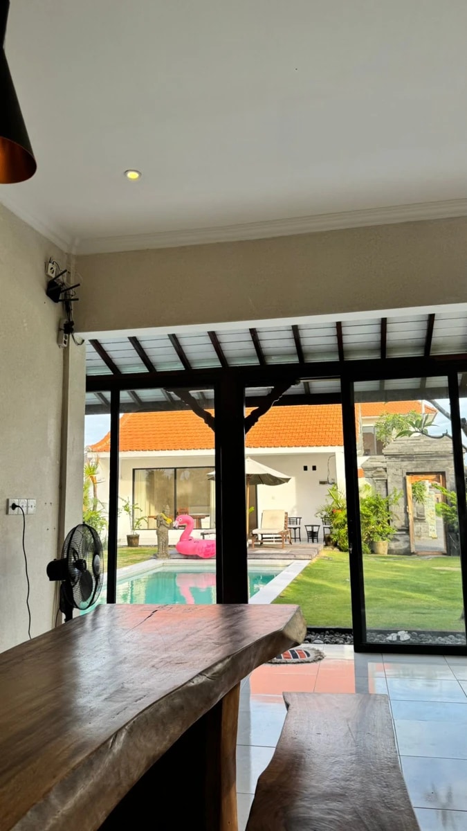 Stunning 3br villa for rent in Munggu