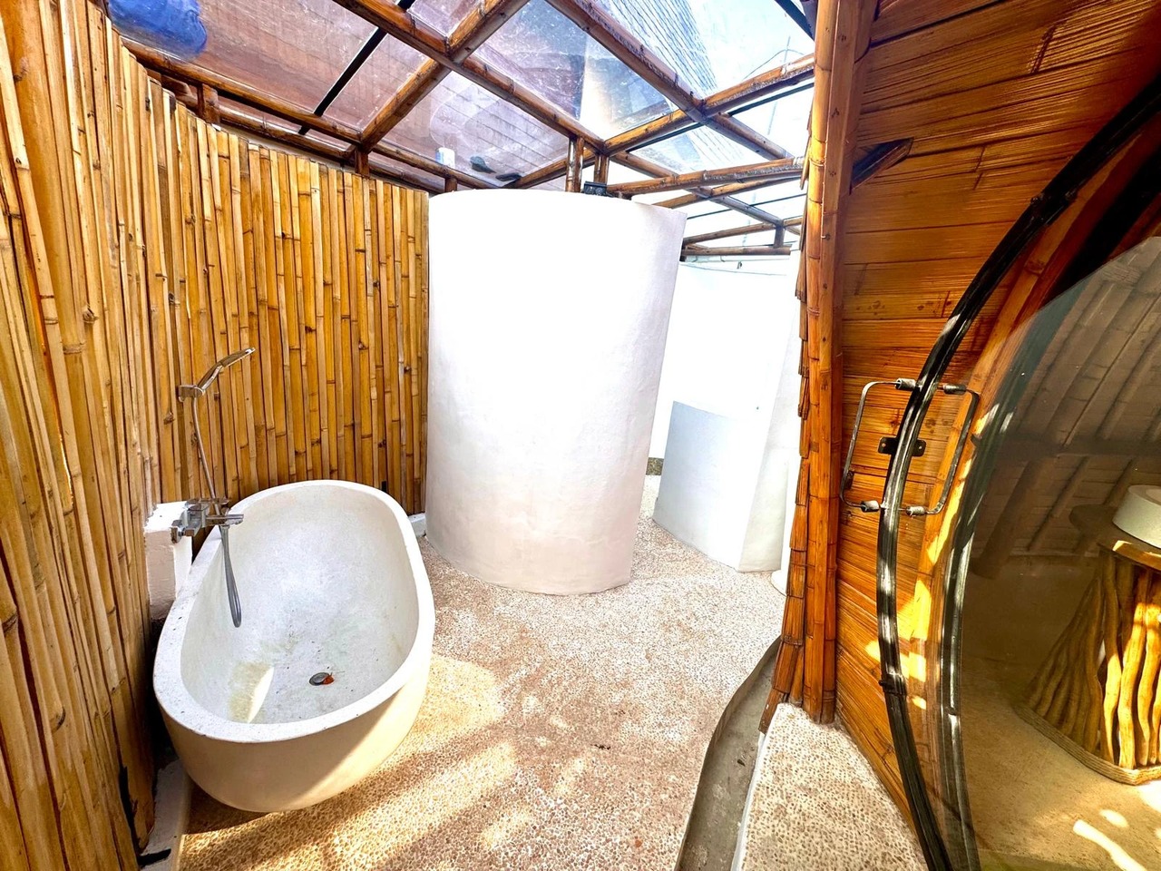 Unique Bamboo Dome 1BR Villa w/ Pool