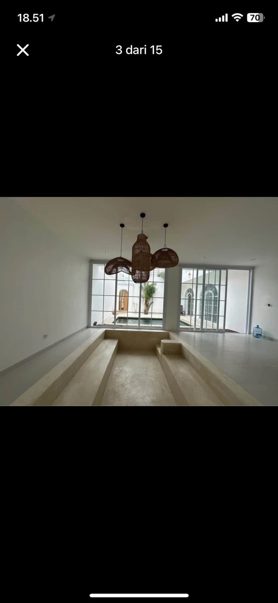 Modern design villa for Rent in berawa