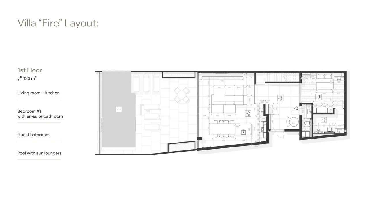 Bingin Elements - 3 BR Villa Fire