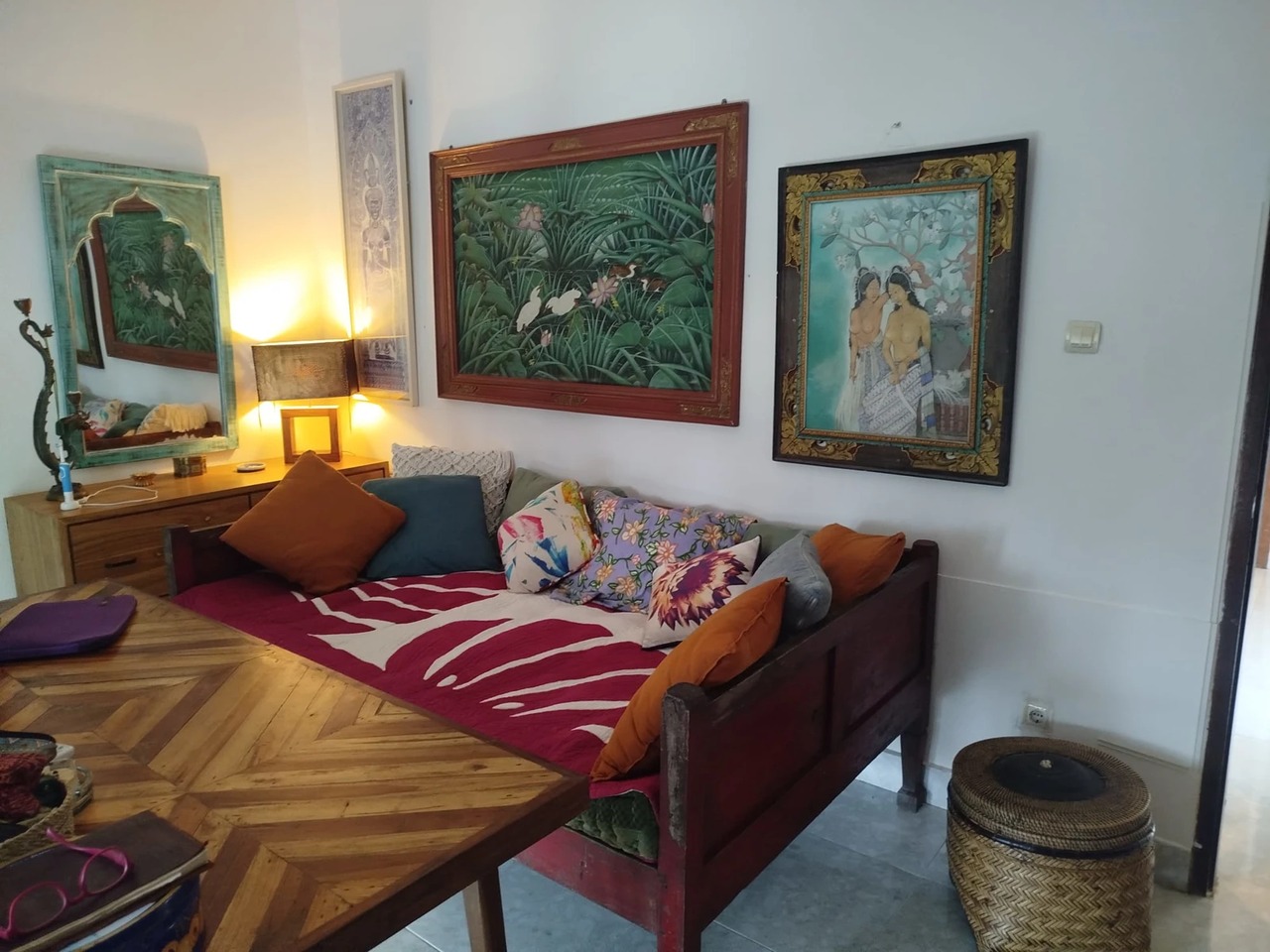Traditional 2BR Villa w/ Rice Field View