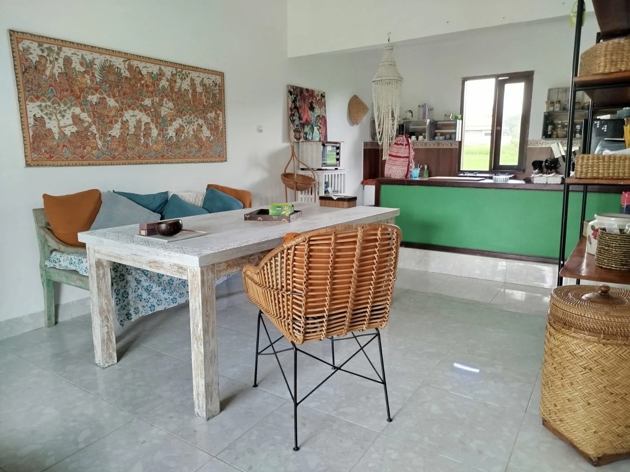 Traditional 2BR Villa w/ Rice Field View