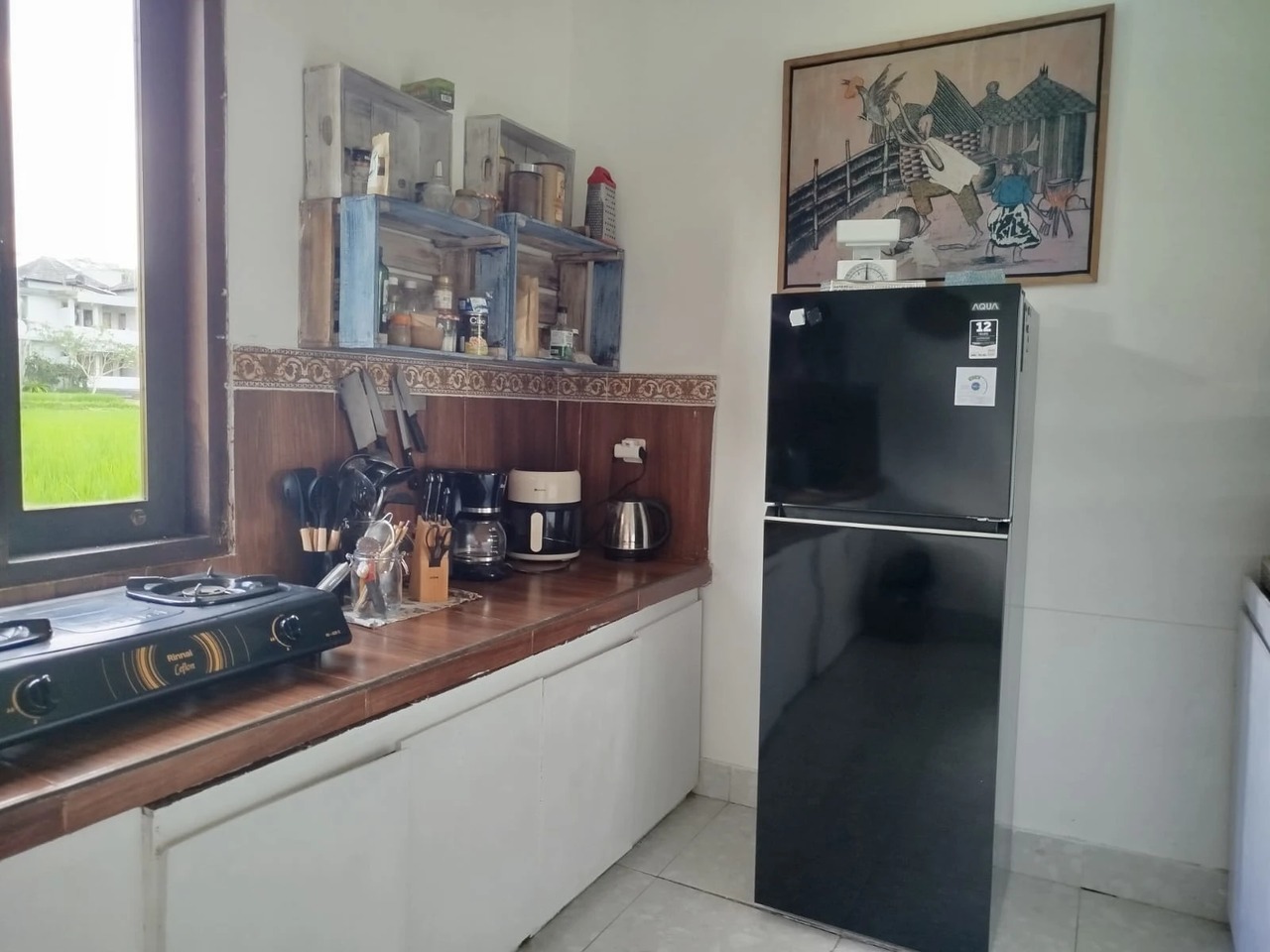 Traditional 2BR Villa w/ Rice Field View