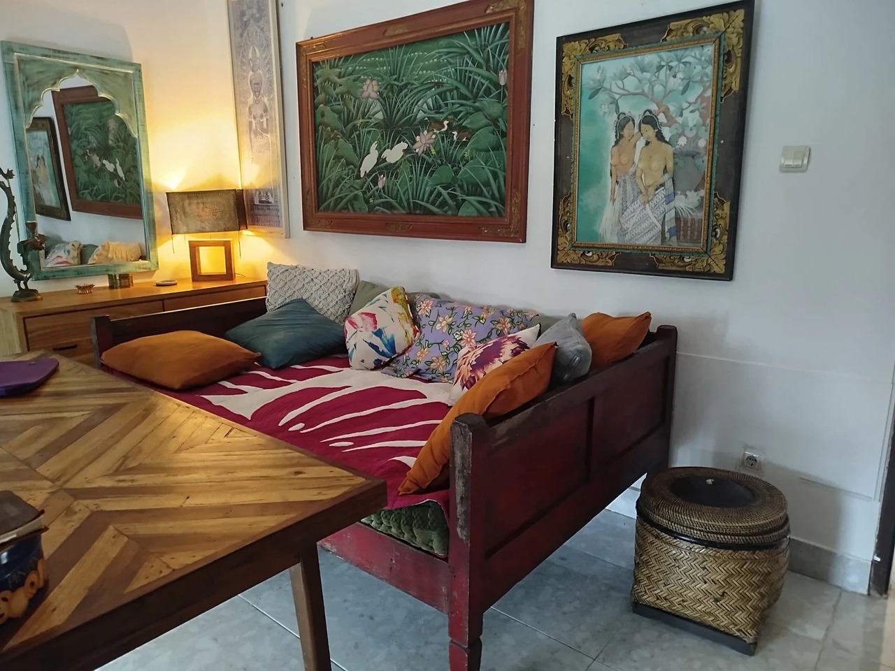 Traditional 2BR Villa w/ Rice Field View