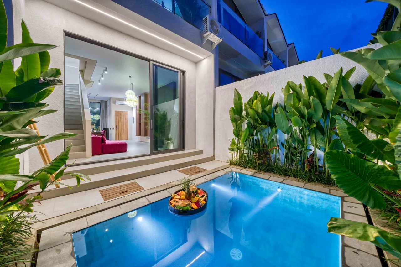 Modern 2BR Villa w/ Private Pool and Bal