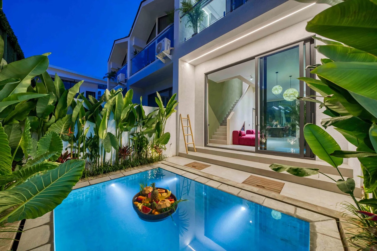 Modern 2BR Villa w/ Private Pool and Bal