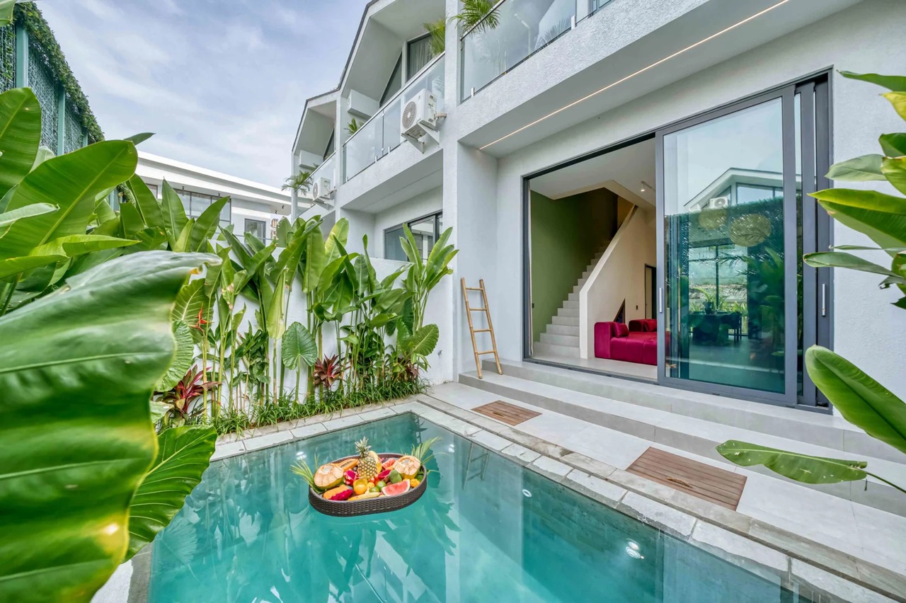 Modern 2BR Villa w/ Private Pool and Bal