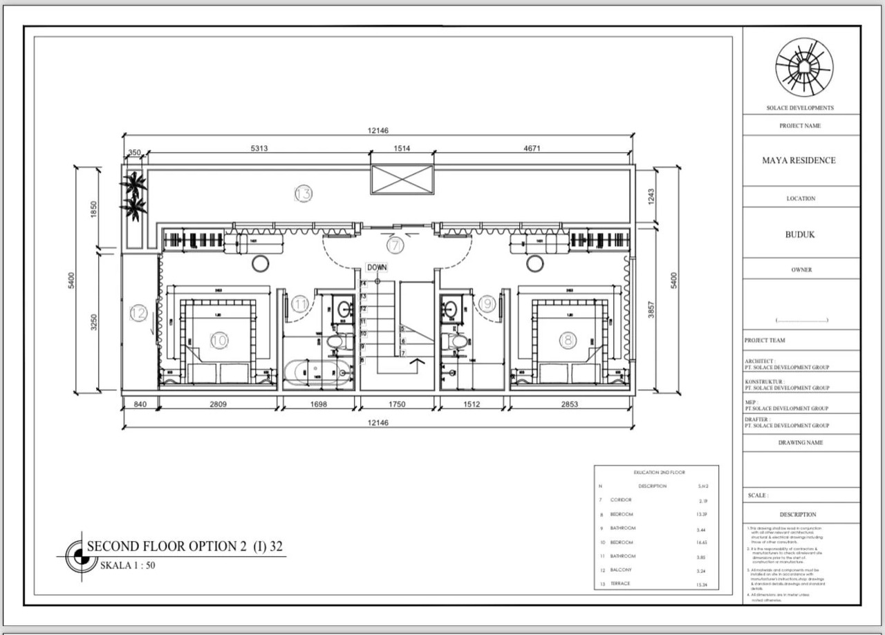 BUDUK, 2 BR Townhouse in Maya Residence