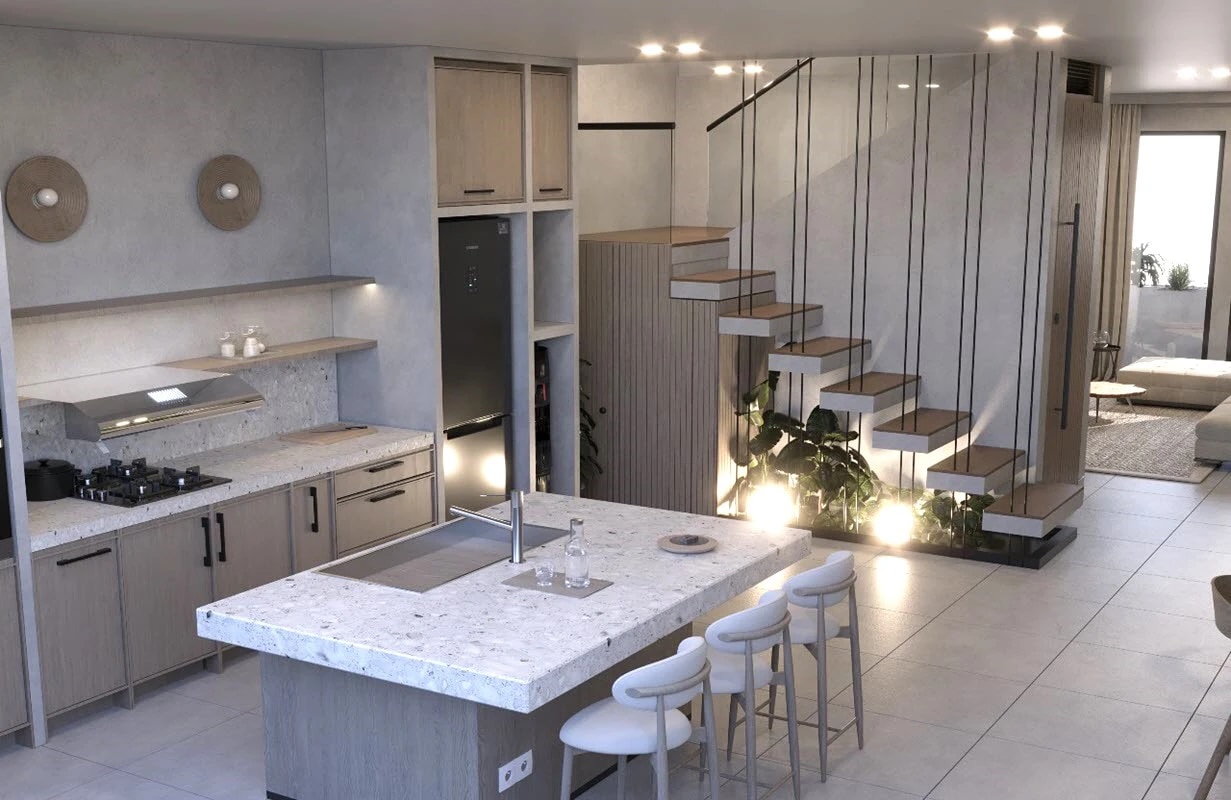 BUDUK, 2 BR Townhouse in Maya Residence