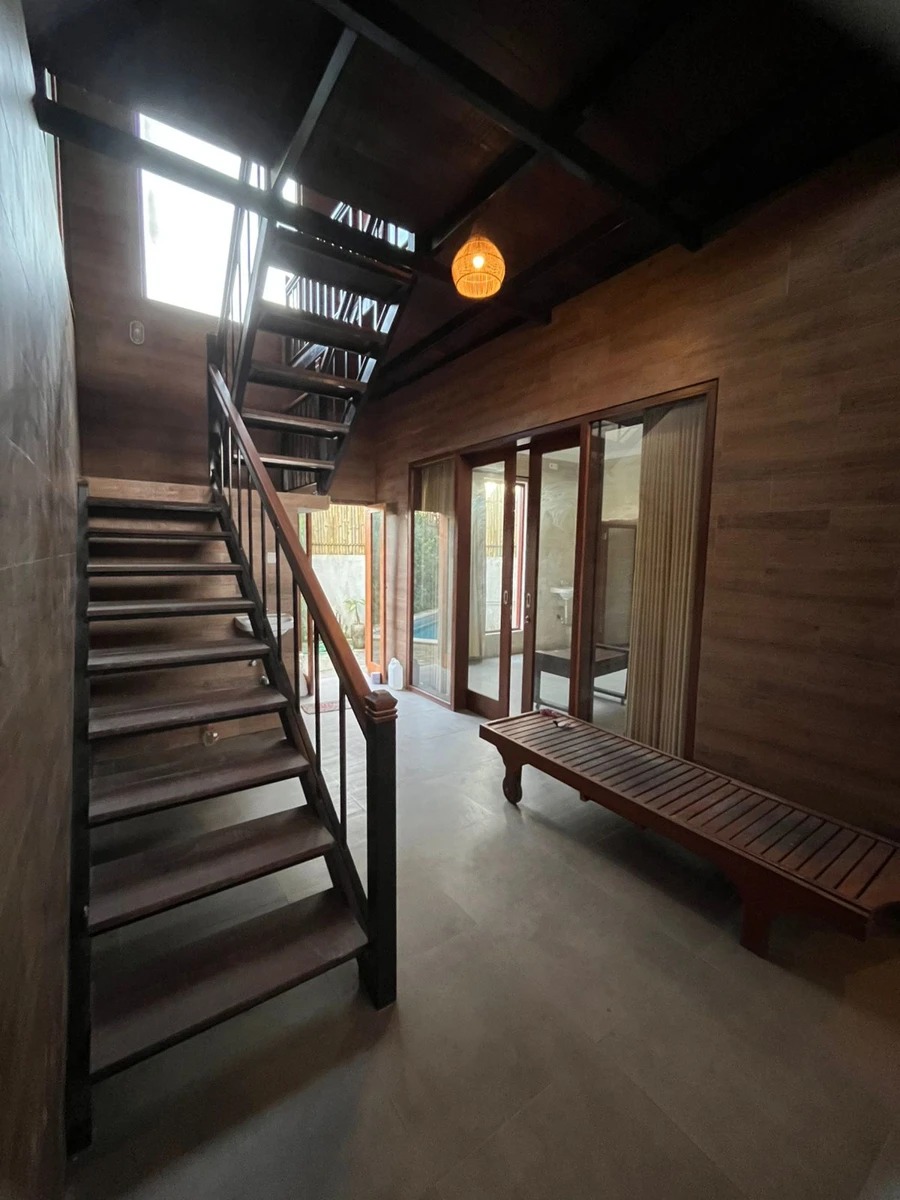 Wooden villa in munggu for Rent annually