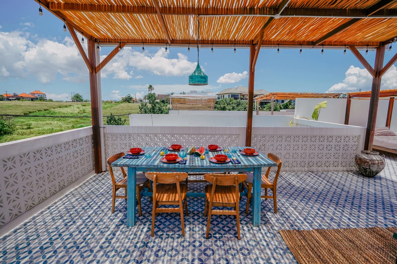 2BR Villa with ricefield view