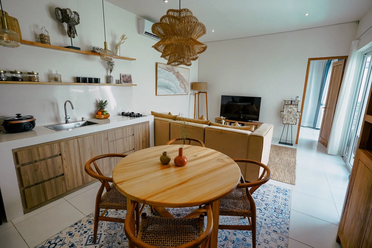 2BR Villa with ricefield view