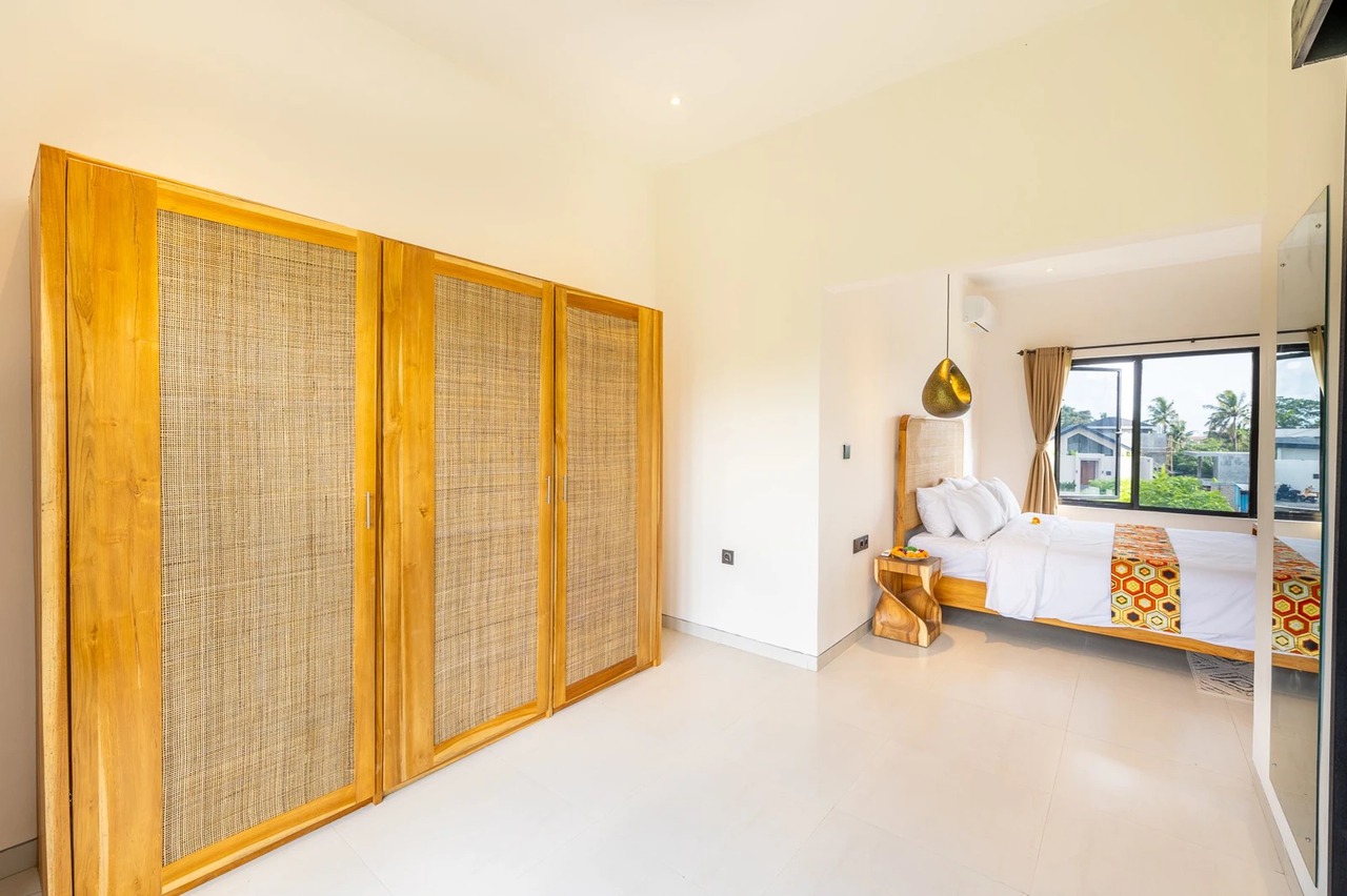 Breezy 3BR Villa w/ Rice Views and Spa A