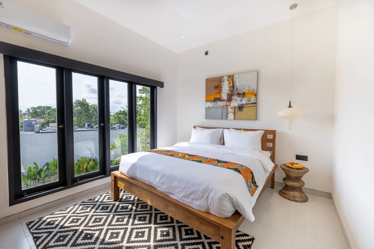 Breezy 3BR Villa w/ Rice Views and Spa A
