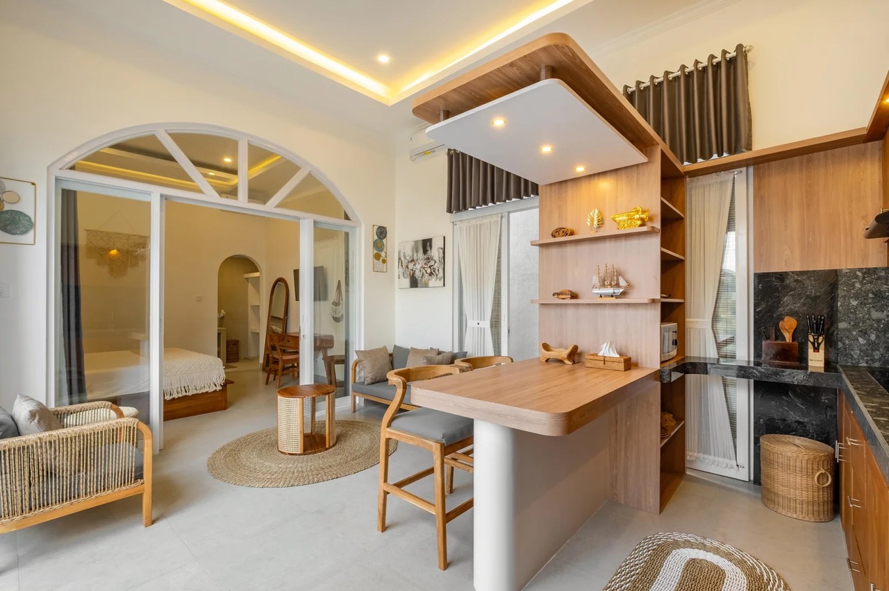 2 NEW BEDROOM VILLA TO BATU BOLONG BEACH