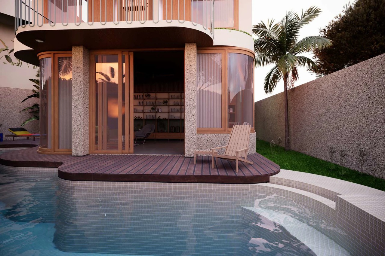2BR Modern Jungle View Villa Leasehold
