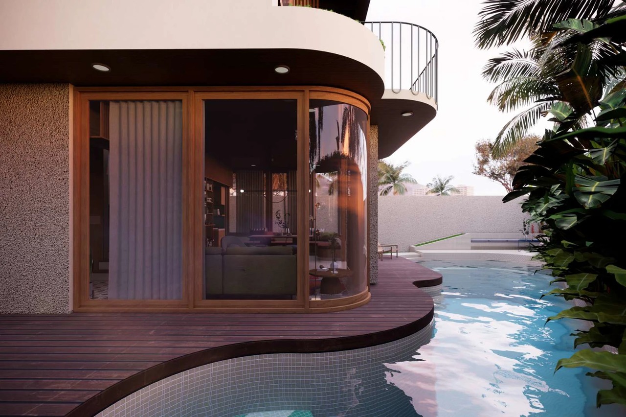 2BR Modern Jungle View Villa Leasehold