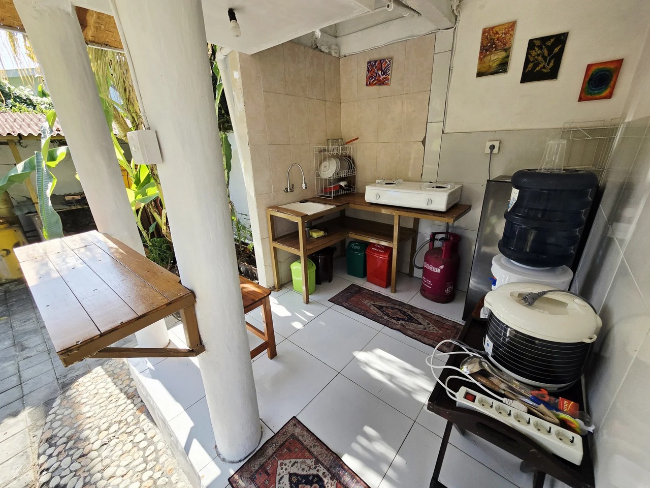Spacious 30m² Concrete Loft in Central Canggu