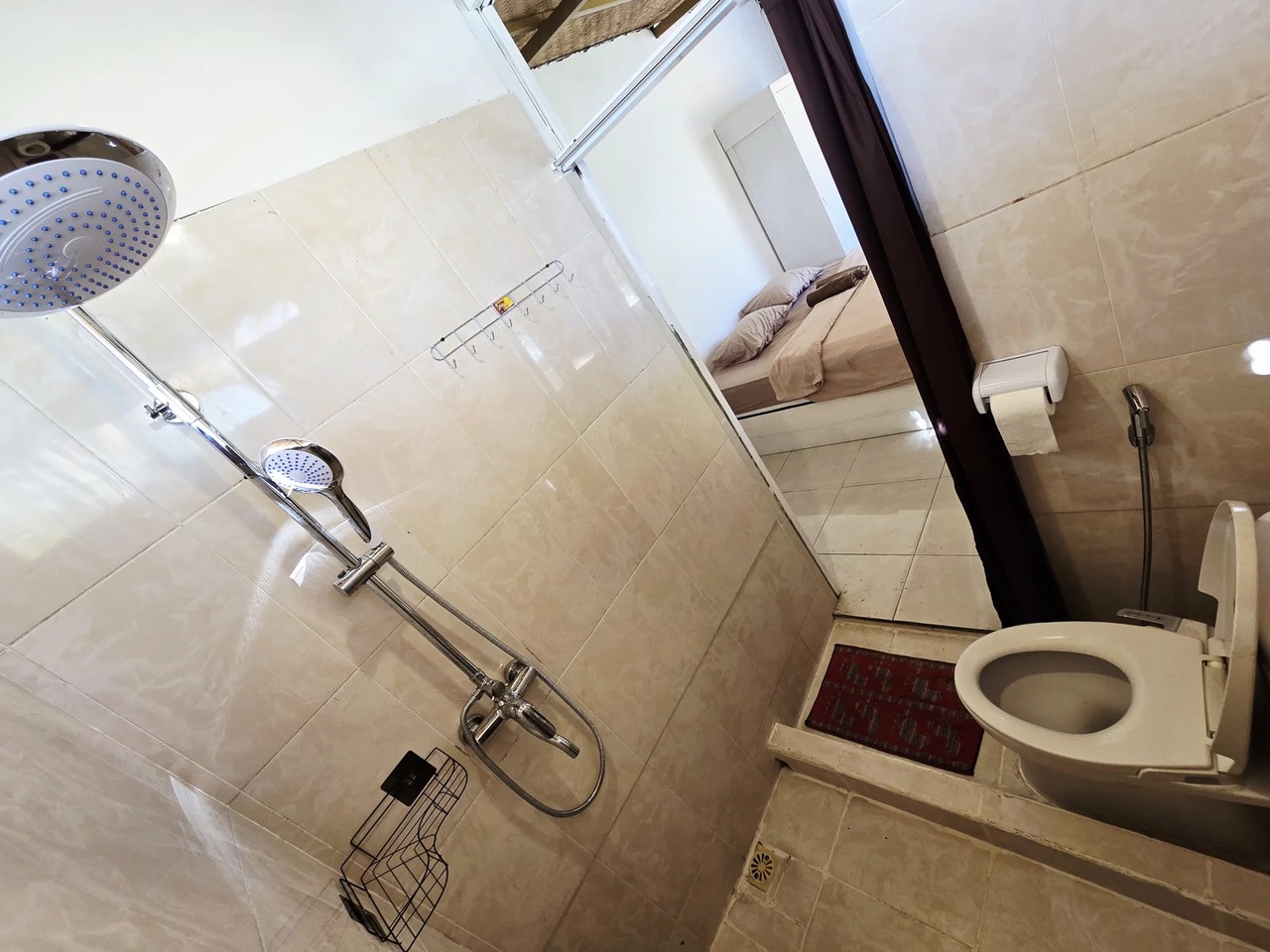 Spacious 30m² Concrete Loft in Central Canggu
