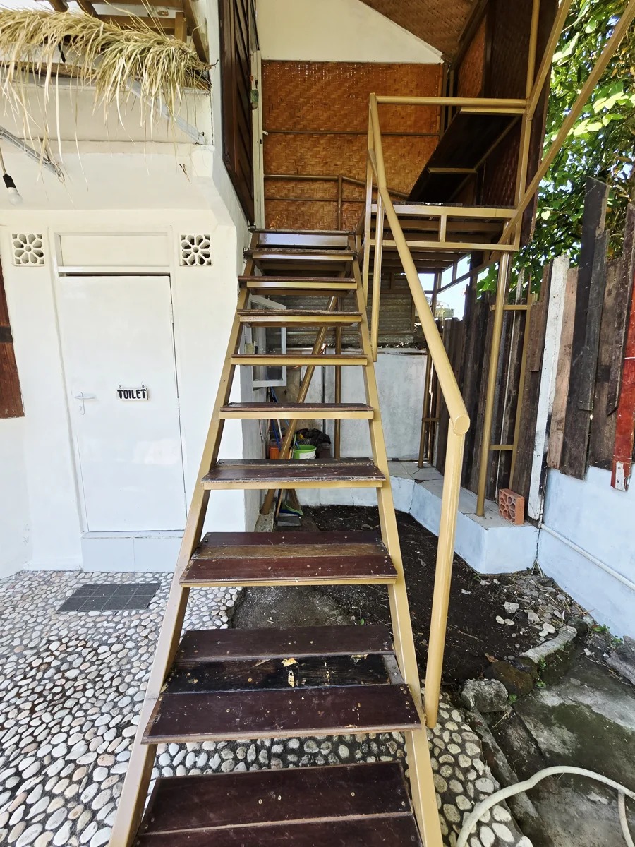 Spacious 30m² Concrete Loft in Central Canggu