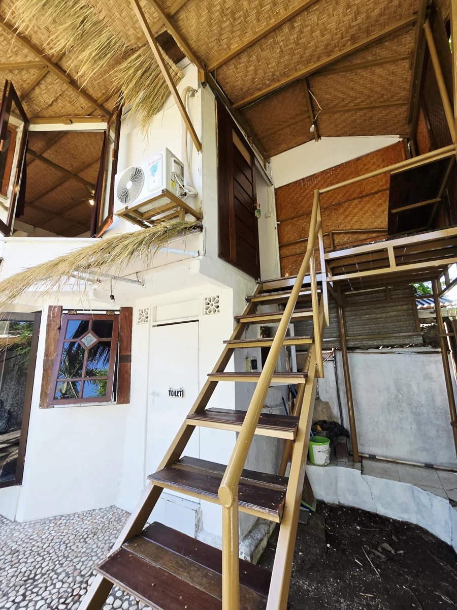 Spacious 30m² Concrete Loft in Central Canggu