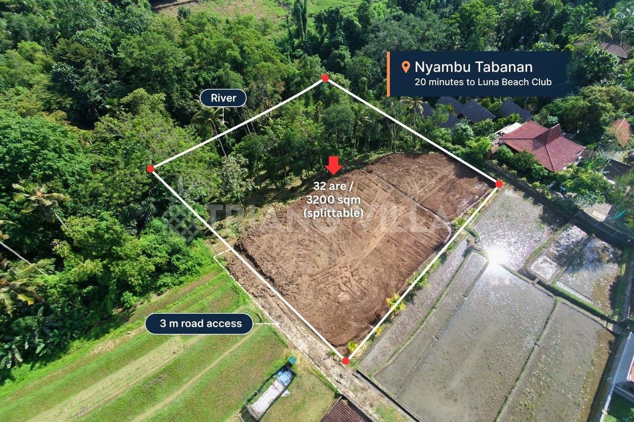 Splittable 32-Are Riverfront Land