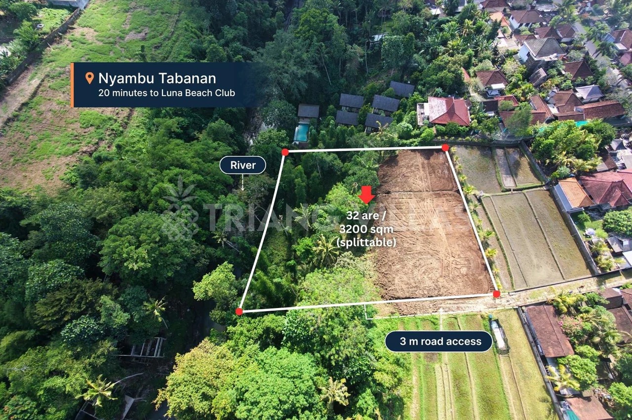 Splittable 32-Are Riverfront Land