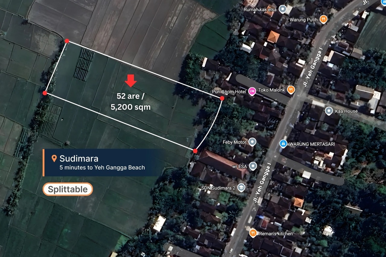 Splittable 5,200 SQM Leasehold Land, Mou