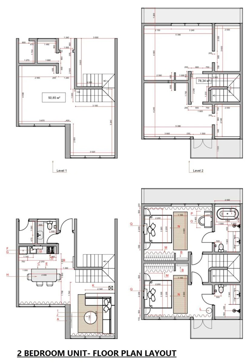 BINGIN HILLS, 1BR and 2BR Townhouses