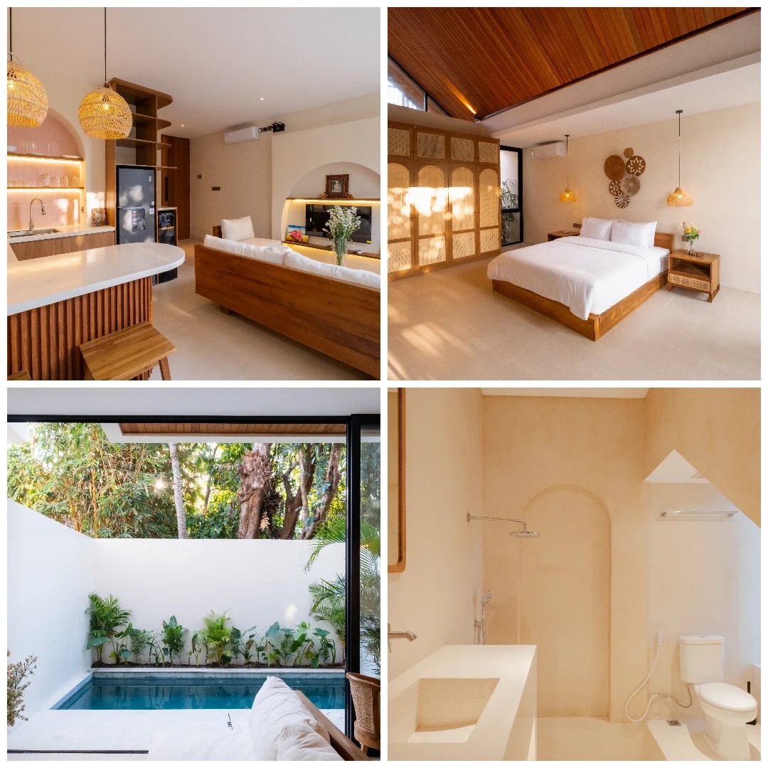 1BR Villa Pool & Green views Canggu
